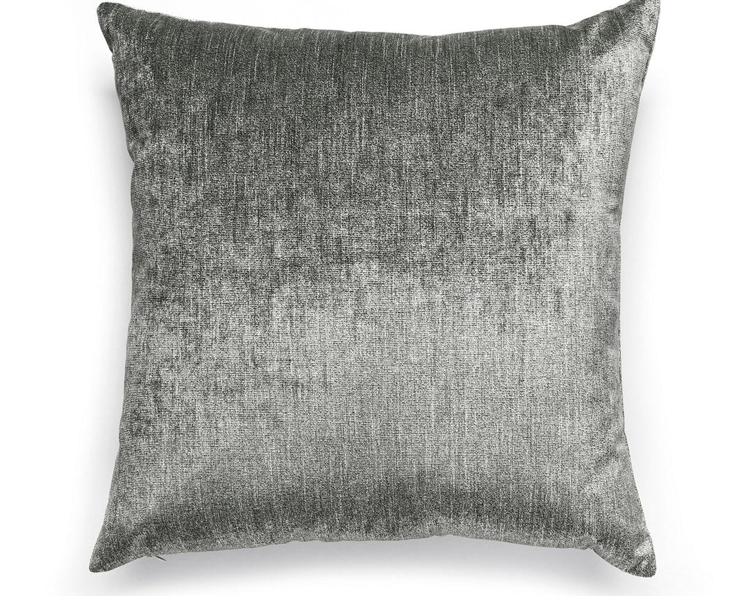 Supreme Velvet Pillow 22 X 22 - Stone VPSUPRMPILL0654 by Scalamandre Designer Pillow