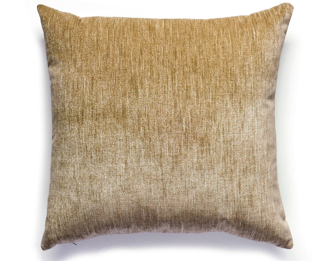 Supreme Velvet Pillow 22 X 22 - Moss Gray VPSUPRMPILL0743 by Scalamandre Designer Pillow