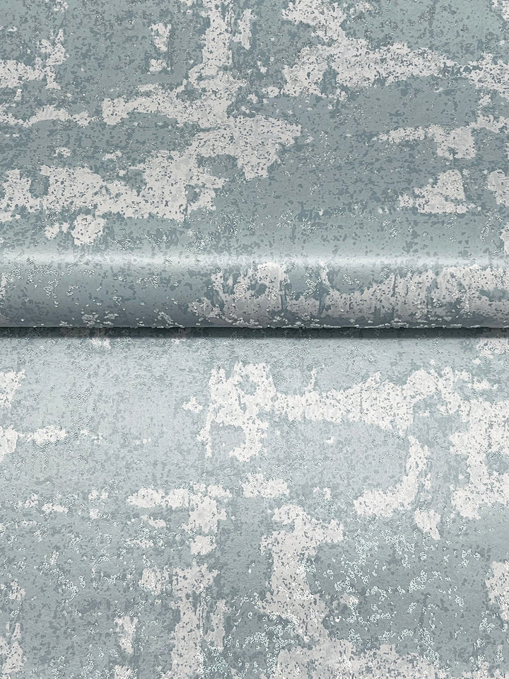 Crystal Cloud Denim Beaded Wallpaper by Ronald Redding Designer