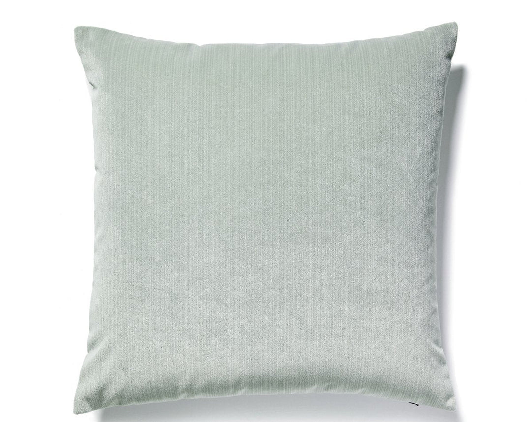 Strie Velvet Pillow 22 X 22 - Sage VWSTRIEPILL0010 by Scalamandre Designer Pillow