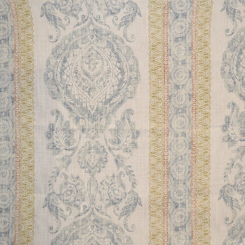 Vytos Seaside by Magnolia Fabric See sample 100% LINEN UK 12000 </p><p>Repeat: Horizontal: 25.75 and Vertical: 26 51"-53" - Fabric Carolina -