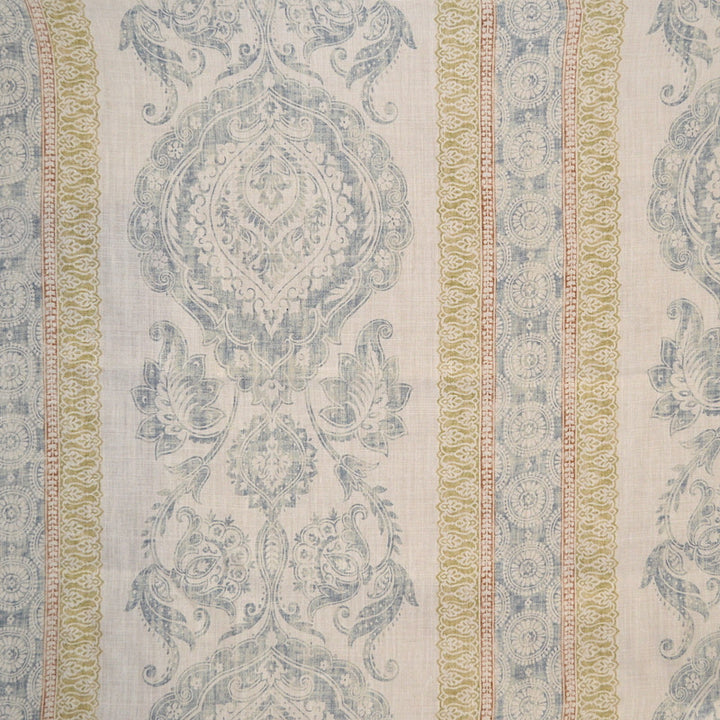 Vytos Seaside by Magnolia Fabric See sample 100% Linen UK 12,000 </p><p>Repeat: Horizontal: 25.75 and Vertical: 26.00 51"-53" - Fabric Carolina -