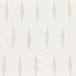 Ventura Crã¨Me 7533411010 by Carole Fabric Exclusive Chicory Wood 80% Cotton, 20% Viscose INDIA H: 15"V, 4 1/4"H  51" Minimum (See sample for specifics) - Fabric Carolina - Carole Exclusive