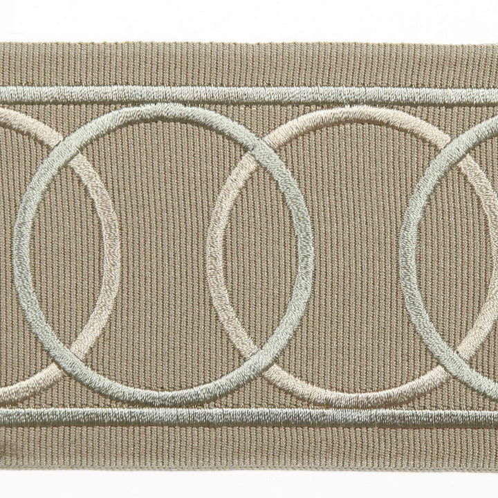 Vercelli Jute by Europatex Designer Fabric Tapes Galore 100% Polyester 3.15 inches - Swanky Fabrics -