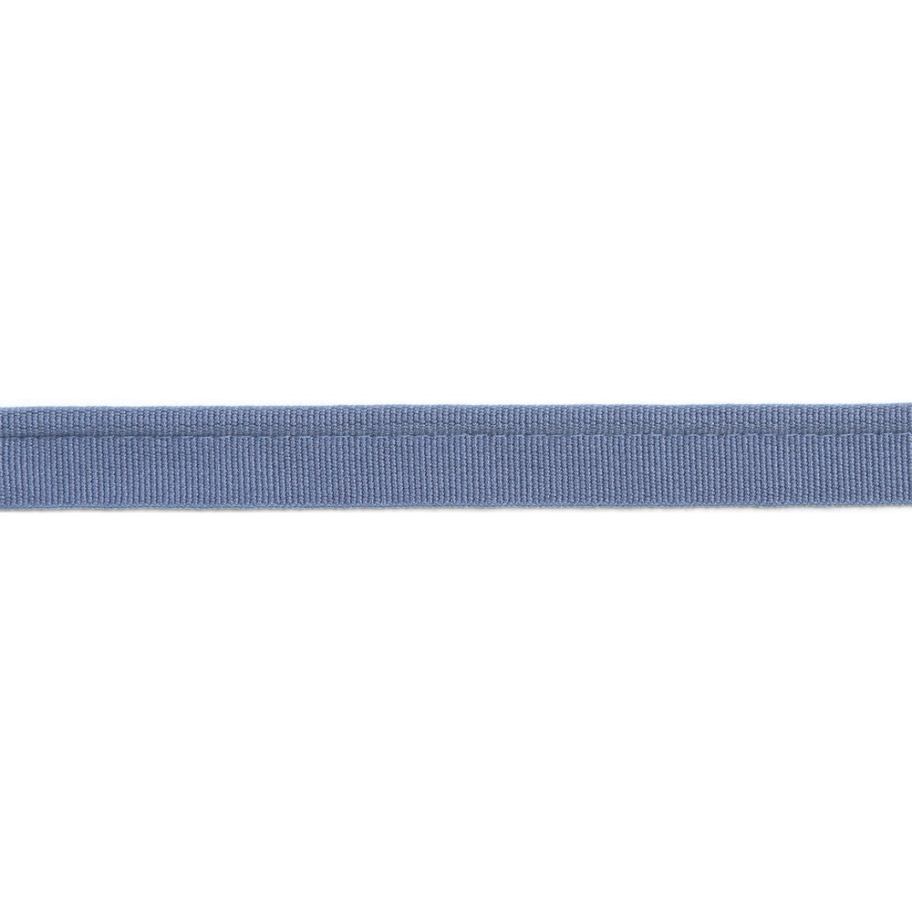 Versailles 1/4" Grosgrain Ribbon Lip Cord Aegean by Europatex Fabric Versailles 64% Rayon, 34% Cotton, 2% Polyester 0.25 inches - Fabric Carolina -