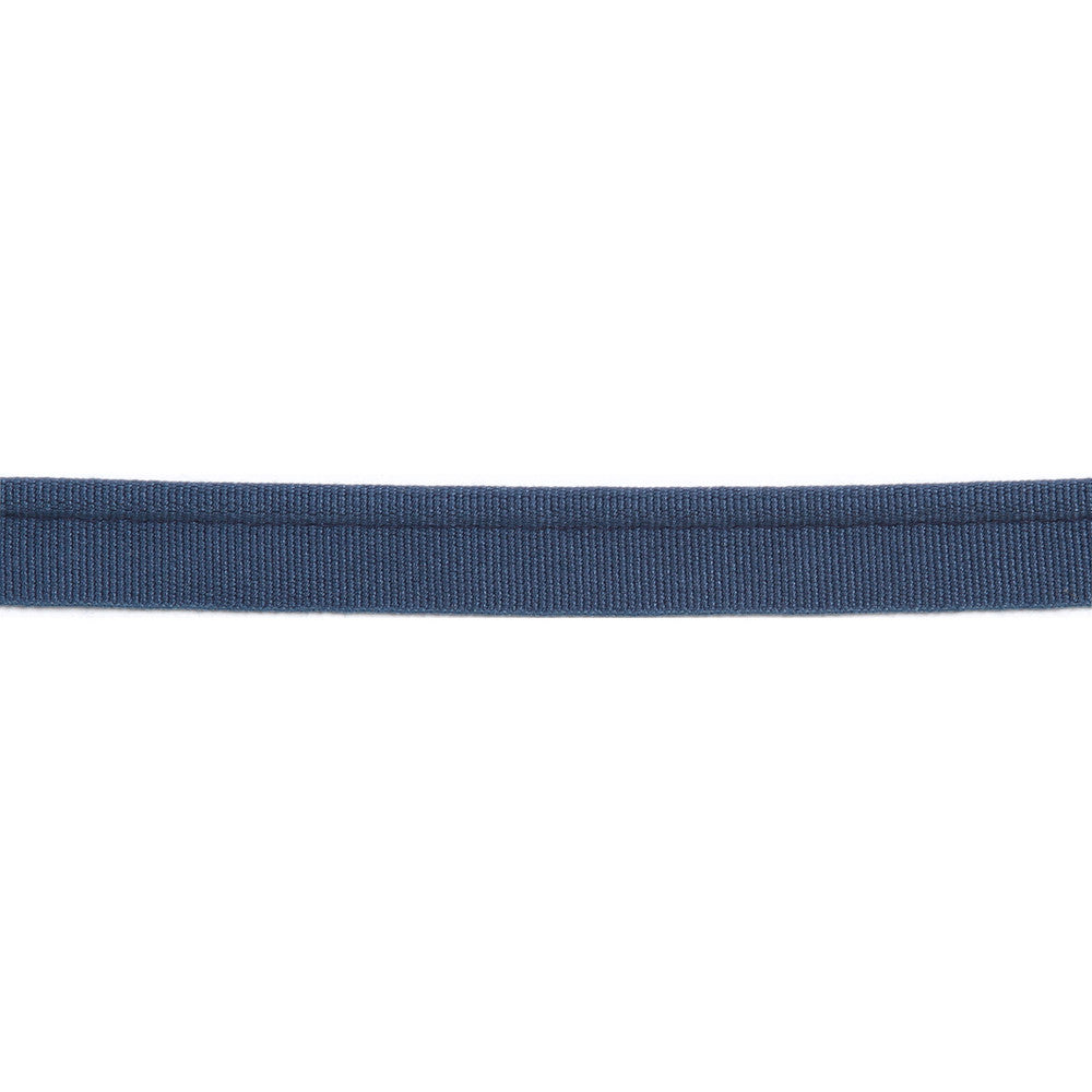 Versailles 1/4" Grosgrain Ribbon Lip Cord Baltic by Europatex Fabric Versailles 64% Rayon, 34% Cotton, 2% Polyester 0.25 inches - Fabric Carolina -