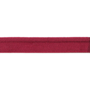 Versailles 1/4" Grosgrain Ribbon Lip Cord Cerise by Europatex Fabric