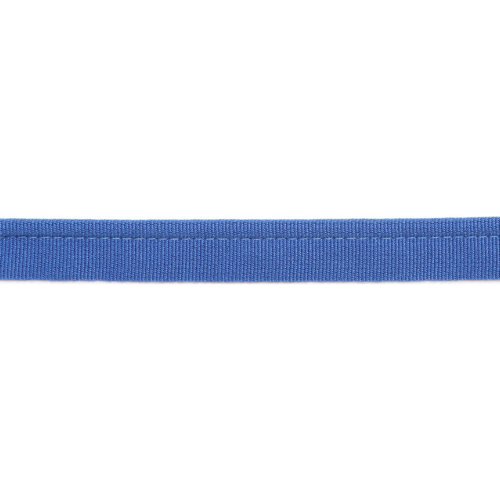 Versailles 1/4" Grosgrain Ribbon Lip Cord Cobalt by Europatex Fabric Versailles 64% Rayon, 34% Cotton, 2% Polyester 0.25 inches - Fabric Carolina -