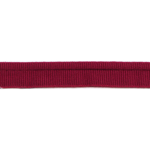 Versailles 1/4" Grosgrain Ribbon - Dark Cherry by Europatex Designer Fabric Versailles 64% Rayon, 34% Cotton, 2% Polyester China See Sample Horizontal: N/A and Vertical: N/A 0.25 inches  - Swanky Fabrics -