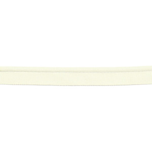 Versailles 1/4" Grosgrain Ribbon Lip Cord Flaxen by Europatex Fabric