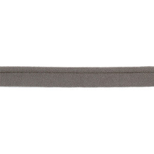 Versailles 1/4" Grosgrain Ribbon Lip Cord Graphite by Europatex Fabric