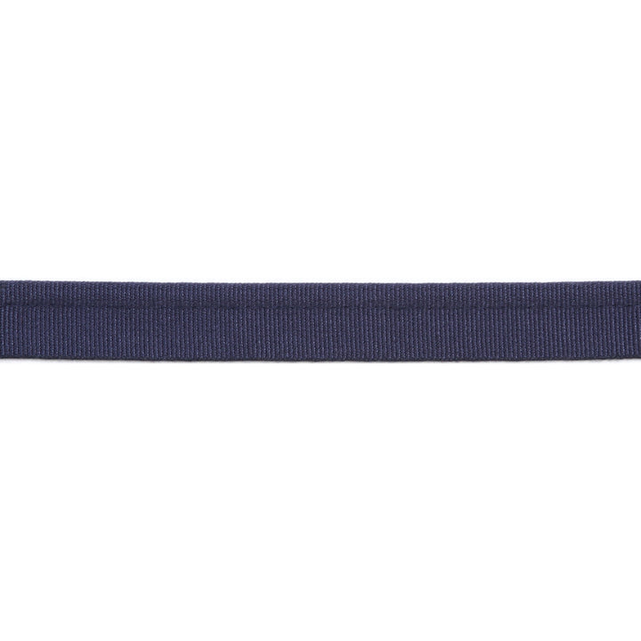 Versailles 1/4" Grosgrain Ribbon Lip Cord Indigo by Europatex Fabric Versailles 64% Rayon, 34% Cotton, 2% Polyester 0.25 inches - Fabric Carolina -
