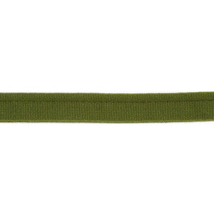 Versailles 1/4" Grosgrain Ribbon Lip Cord Olive by Europatex Fabric