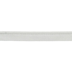 Versailles 1/4" Grosgrain Ribbon Platinum by Europatex Fabric