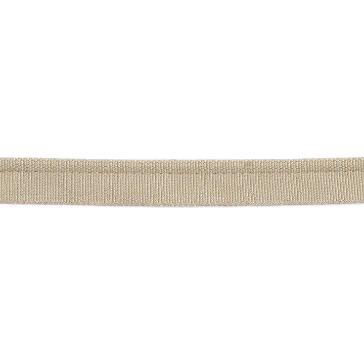 Versailles 1/4" Grosgrain Ribbon Lip Cord Sand by Europatex Fabric Versailles 64% Rayon, 34% Cotton, 2% Polyester 0.25 inches - Fabric Carolina -