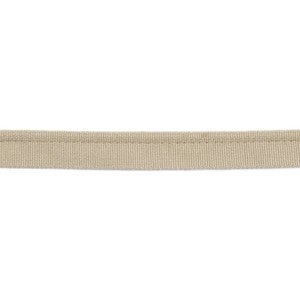 Versailles 1/4" Grosgrain Ribbon Lip Cord Sand by Europatex Fabric