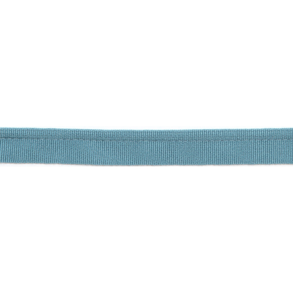 Versailles 1/4" Grosgrain Ribbon Lip Cord Teal by Europatex Fabric Versailles 64% Rayon, 34% Cotton, 2% Polyester 0.25 inches - Fabric Carolina -