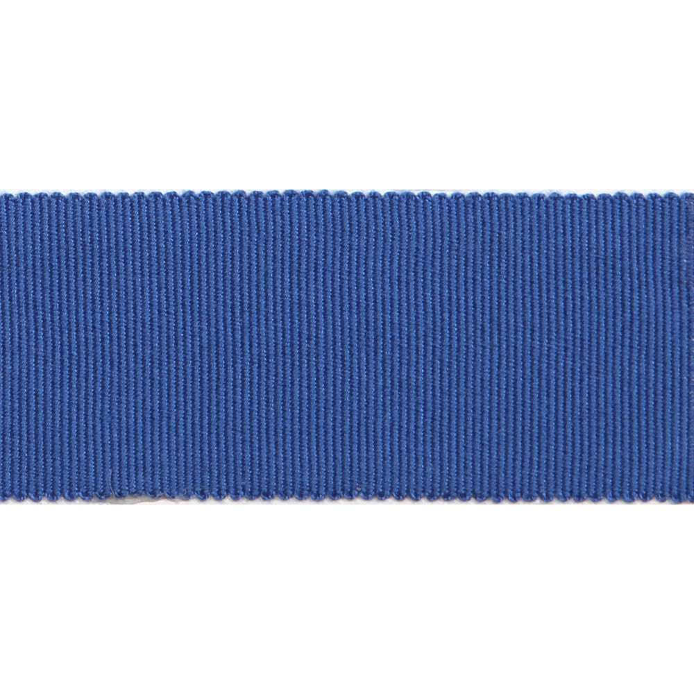 Versailles 1.5" Grosgrain Ribbon Tape Cobalt by Europatex Fabric Versailles 100% Rayon 1.50 inches - Fabric Carolina -