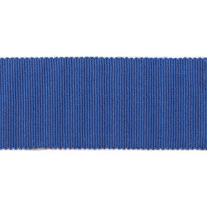 Versailles 1.5" Grosgrain Ribbon Tape Cobalt by Europatex Fabric