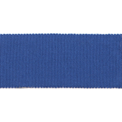 Versailles 1.5" Grosgrain Ribbon - Cobalt by Europatex Fabric Versailles 100% Rayon China See Sample Horizontal: N/A and Vertical: N/A 1.50 inches  - Fabric Carolina -