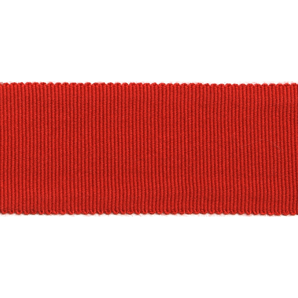 Versailles 1.5" Grosgrain Ribbon Tape Crimson by Europatex Fabric Versailles 100% Rayon 1.50 inches - Fabric Carolina -
