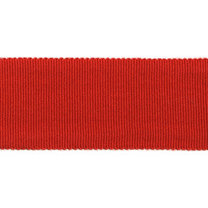 Versailles 1.5" Grosgrain Ribbon Tape Crimson by Europatex Fabric