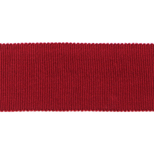 Versailles 1.5" Grosgrain Ribbon - Dark Cherry by Europatex Fabric Versailles 100% Rayon China See Sample Horizontal: N/A and Vertical: N/A 1.50 inches  - Fabric Carolina -