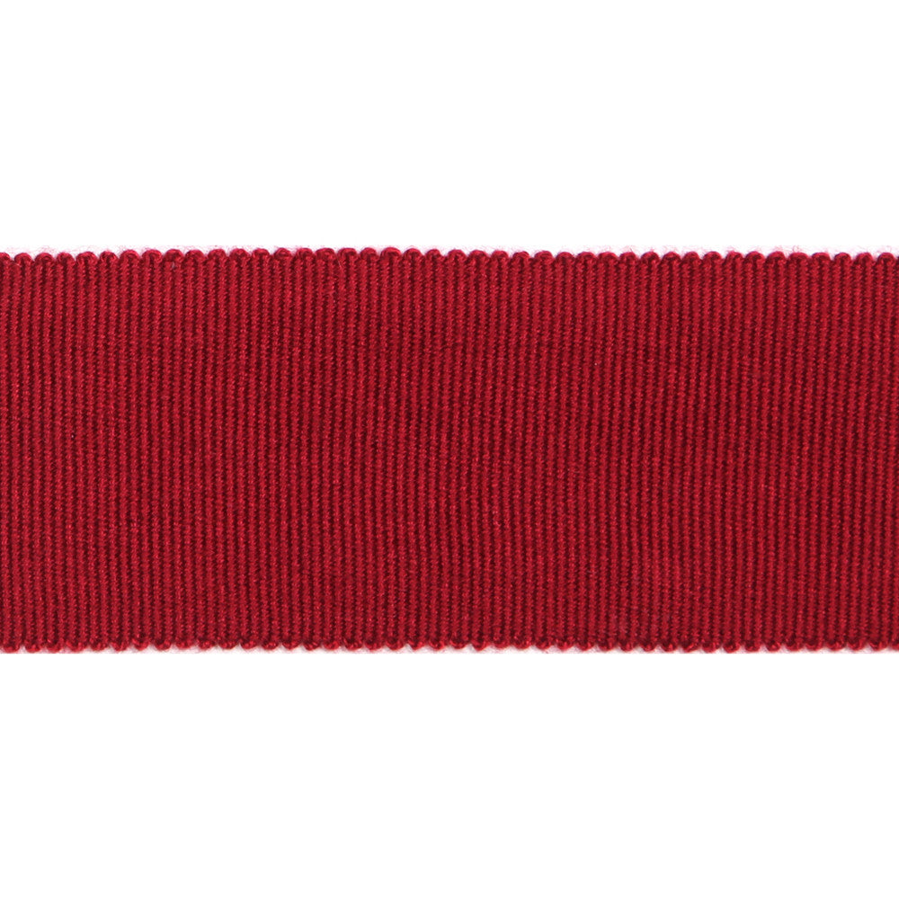 Versailles 1.5" Grosgrain Ribbon Tape Dark Cherry by Europatex Fabric Versailles 100% Rayon 1.50 inches - Fabric Carolina -