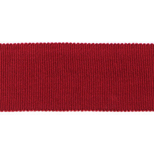 Versailles 1.5" Grosgrain Ribbon Tape Dark Cherry by Europatex Fabric