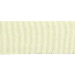 Versailles 1.5" Grosgrain Ribbon Flaxen by Europatex Fabric