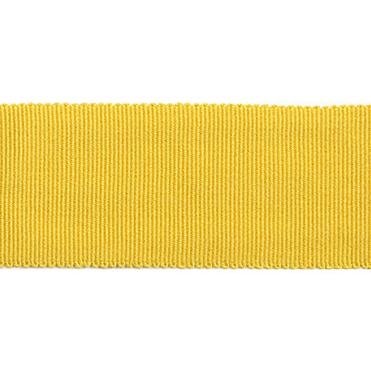 Versailles 1.5" Grosgrain Ribbon - Gold by Europatex Fabric Versailles 100% Rayon China See Sample Horizontal: N/A and Vertical: N/A 1.50 inches  - Fabric Carolina -