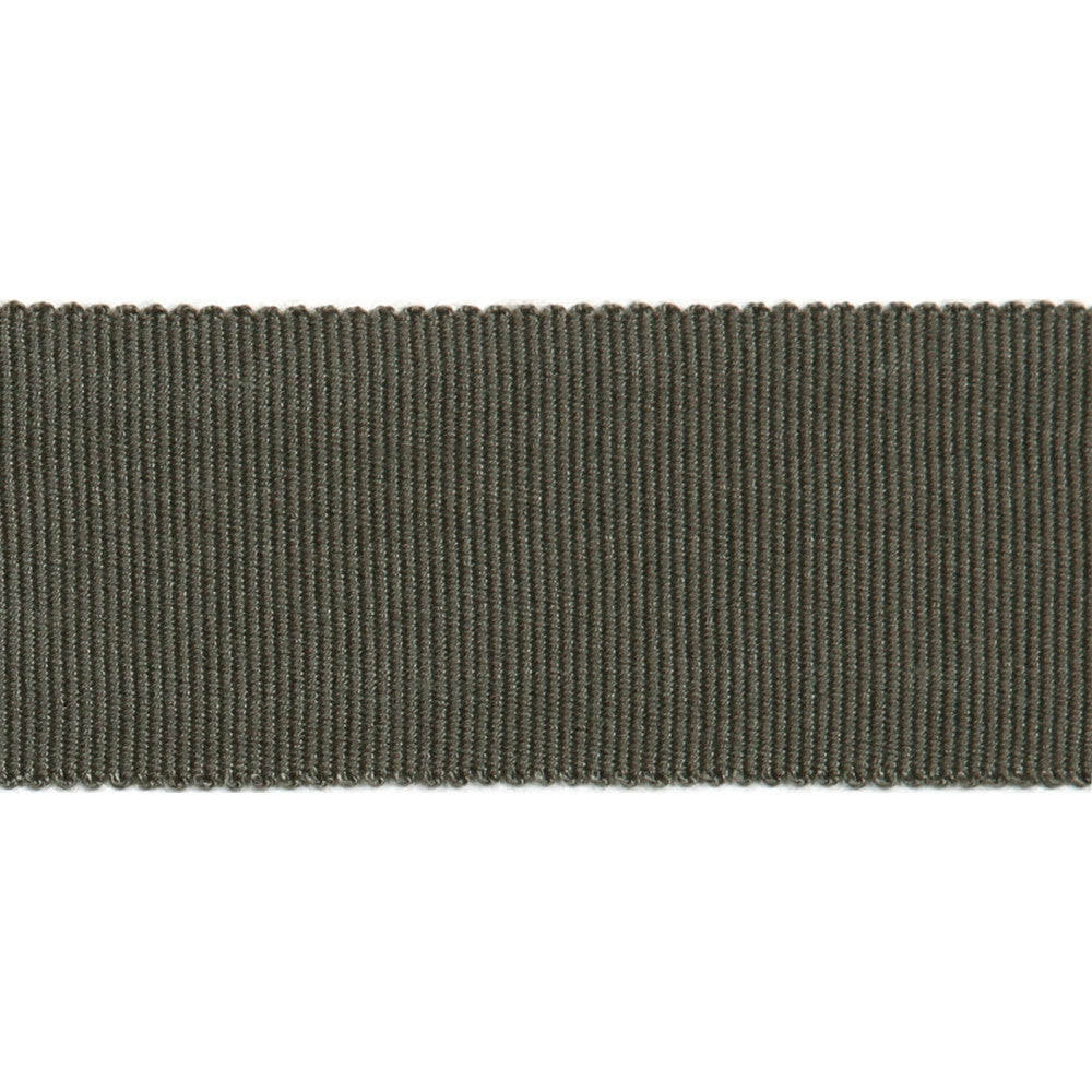 Versailles 1.5" Grosgrain Ribbon Tape Graphite by Europatex Fabric Versailles 100% Rayon 1.50 inches - Fabric Carolina -
