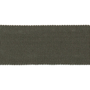 Versailles 1.5" Grosgrain Ribbon Graphite by Europatex Fabric