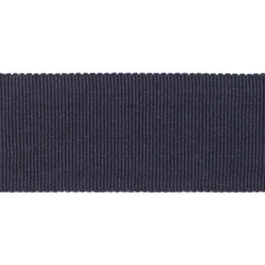 Versailles 1.5" Grosgrain Ribbon - Indigo by Europatex Fabric Versailles 100% Rayon China See Sample Horizontal: N/A and Vertical: N/A 1.50 inches  - Fabric Carolina -