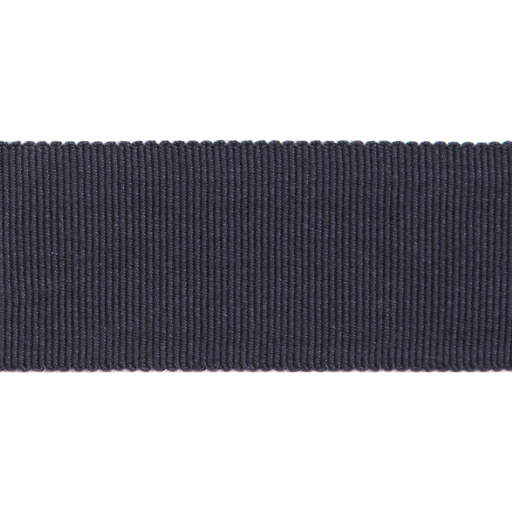 Versailles 1.5" Grosgrain Ribbon Tape Indigo by Europatex Fabric Versailles 100% Rayon 1.50 inches - Fabric Carolina -