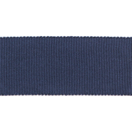 Versailles 1.5" Grosgrain Ribbon - Navy by Europatex Fabric Versailles 100% Rayon China See Sample Horizontal: N/A and Vertical: N/A 1.50 inches  - Fabric Carolina -