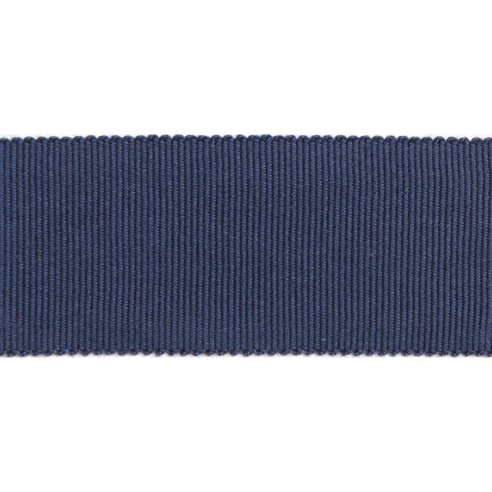 Versailles 1.5" Grosgrain Ribbon Tape Navy by Europatex Fabric Versailles 100% Rayon 1.50 inches - Fabric Carolina -