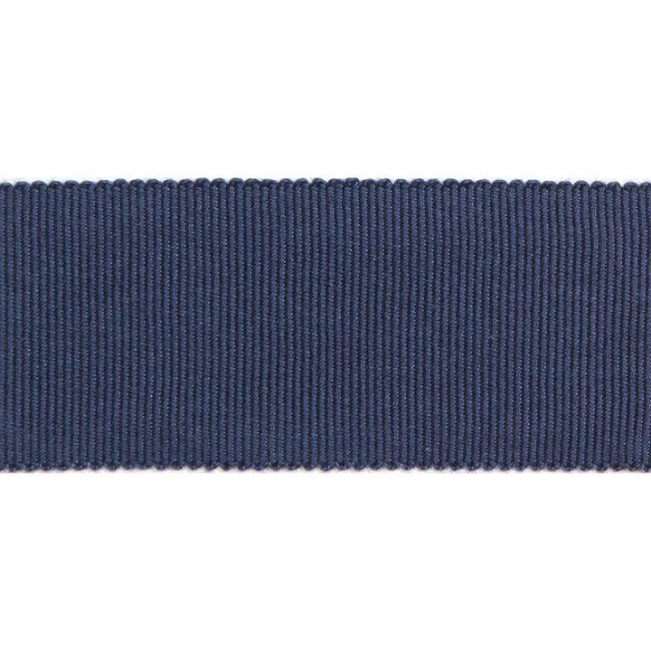 Versailles 1.5" Grosgrain Ribbon Tape Navy by Europatex Fabric Versailles 100% Rayon 1.50 inches - Fabric Carolina -