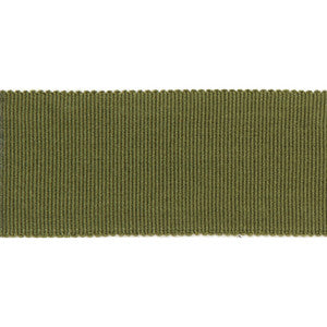 Versailles 1.5" Grosgrain Ribbon Olive by Europatex Fabric
