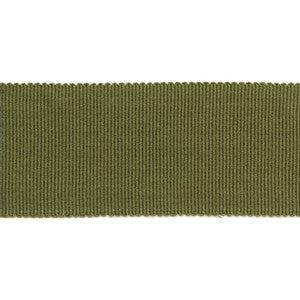 Versailles 1.5" Grosgrain Ribbon Tape Olive by Europatex Fabric