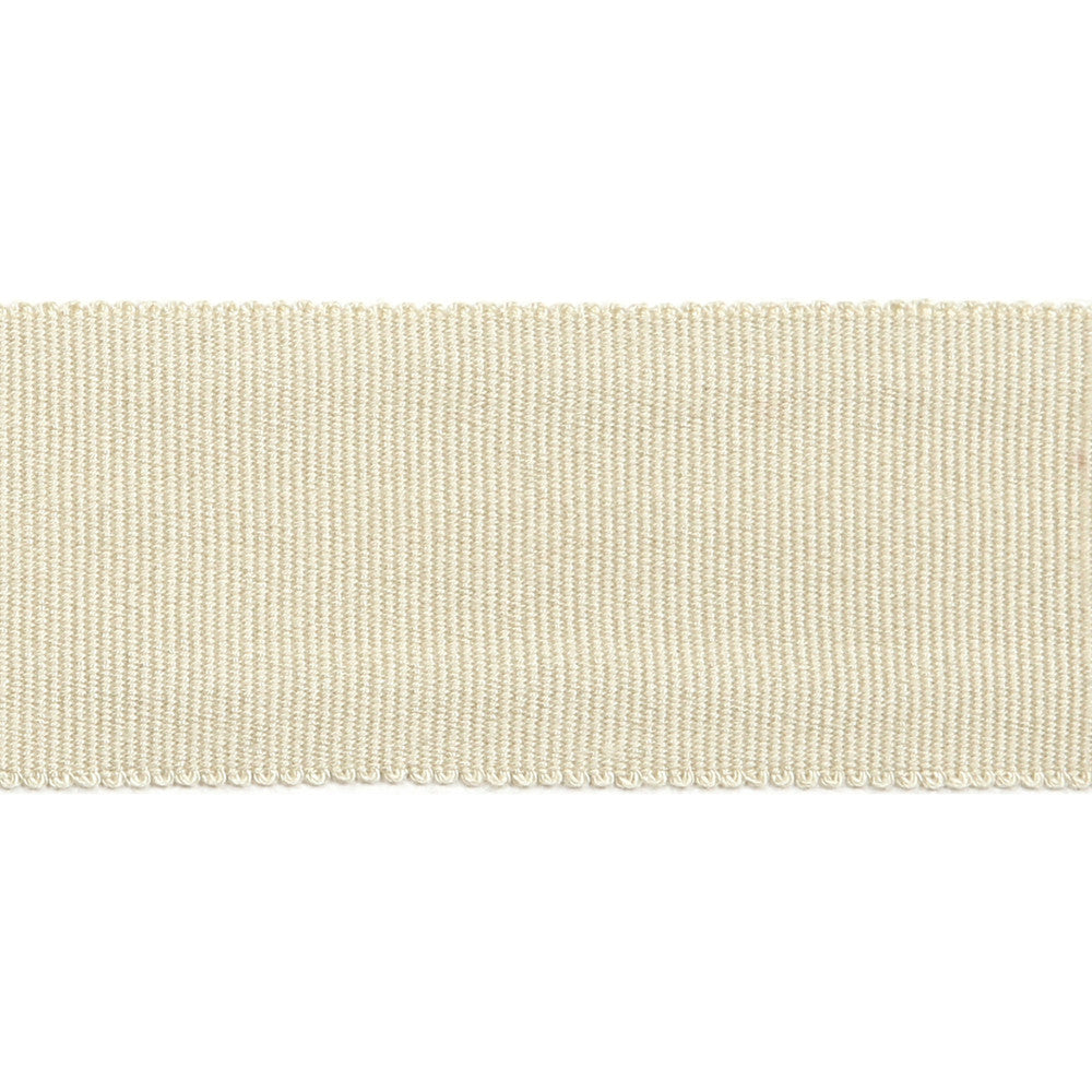 Versailles 1.5" Grosgrain Ribbon Tape Parchment by Europatex Fabric Versailles 100% Rayon 1.50 inches - Fabric Carolina -