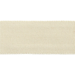 Versailles 1.5" Grosgrain Ribbon Tape Parchment by Europatex Fabric