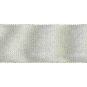 Versailles 1.5" Grosgrain Ribbon Tape Platinum by Europatex Fabric