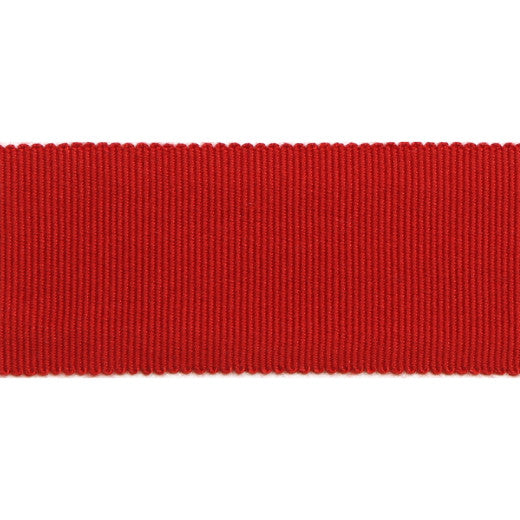 Versailles 1.5" Grosgrain Ribbon - Red by Europatex Fabric Versailles 100% Rayon China See Sample Horizontal: N/A and Vertical: N/A 1.50 inches  - Fabric Carolina -