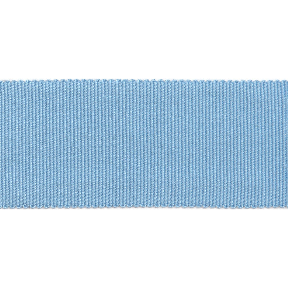 Versailles 1.5" Grosgrain Ribbon Tape Sky by Europatex Fabric Versailles 100% Rayon 1.50 inches - Fabric Carolina -