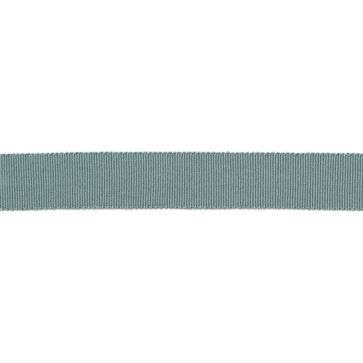 Versailles 1/4" Grosgrain Ribbon Lip Cord Aqua by Europatex Designer Fabric Versailles 64% Rayon, 34% Cotton, 2% Polyester 0.25 inches - Swanky Fabrics -