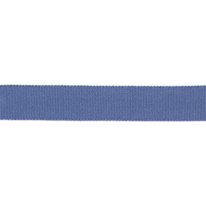 Versailles 7/8" Grosgrain Ribbon Tape Lapis by Europatex Fabric