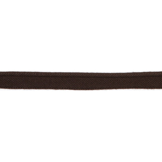 Versailles 1/8" Piping Woven Lip Cord - Chocolate by Europatex Fabric Versailles 64% Rayon, 36% Cotton China See Sample Horizontal: N/A and Vertical: N/A 0.13 inches  - Fabric Carolina -