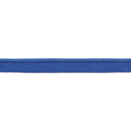 Versailles 1/8" Piping Woven Lip Cord - Cobalt by Europatex Designer Fabric Versailles 64% Rayon, 36% Cotton China See Sample Horizontal: N/A and Vertical: N/A 0.13 inches  - Swanky Fabrics -