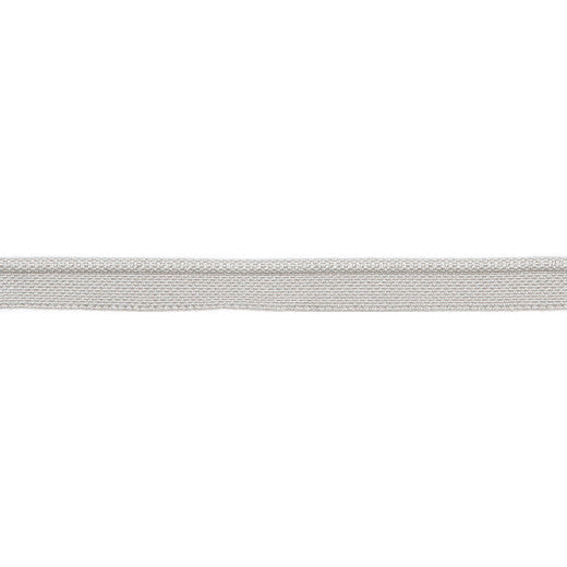 Versailles 1/8" Piping Woven Lip Cord - Platinum by Europatex Designer Fabric Versailles 64% Rayon, 36% Cotton China See Sample Horizontal: N/A and Vertical: N/A 0.13 inches  - Swanky Fabrics -